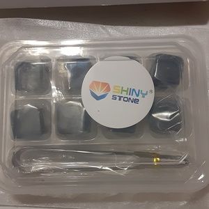 Whiskey Stones & Tongs Set